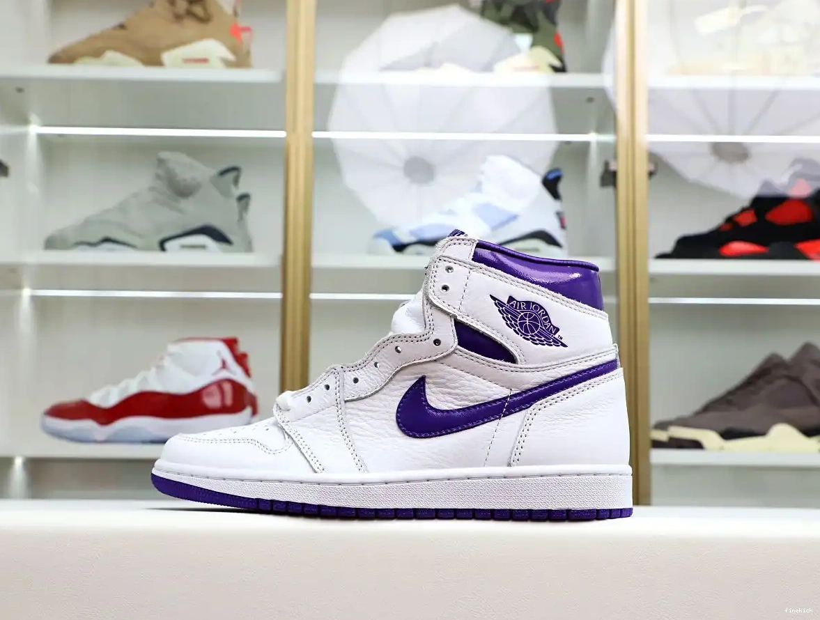 OG Court Air 1 Jordan Purple High 0409